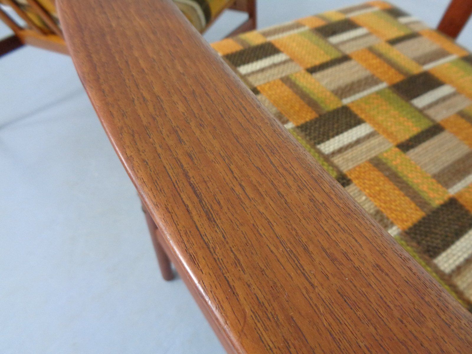 photo buy Danish Lounge Chair In Organic Teak By Hans Olsen, 1960s