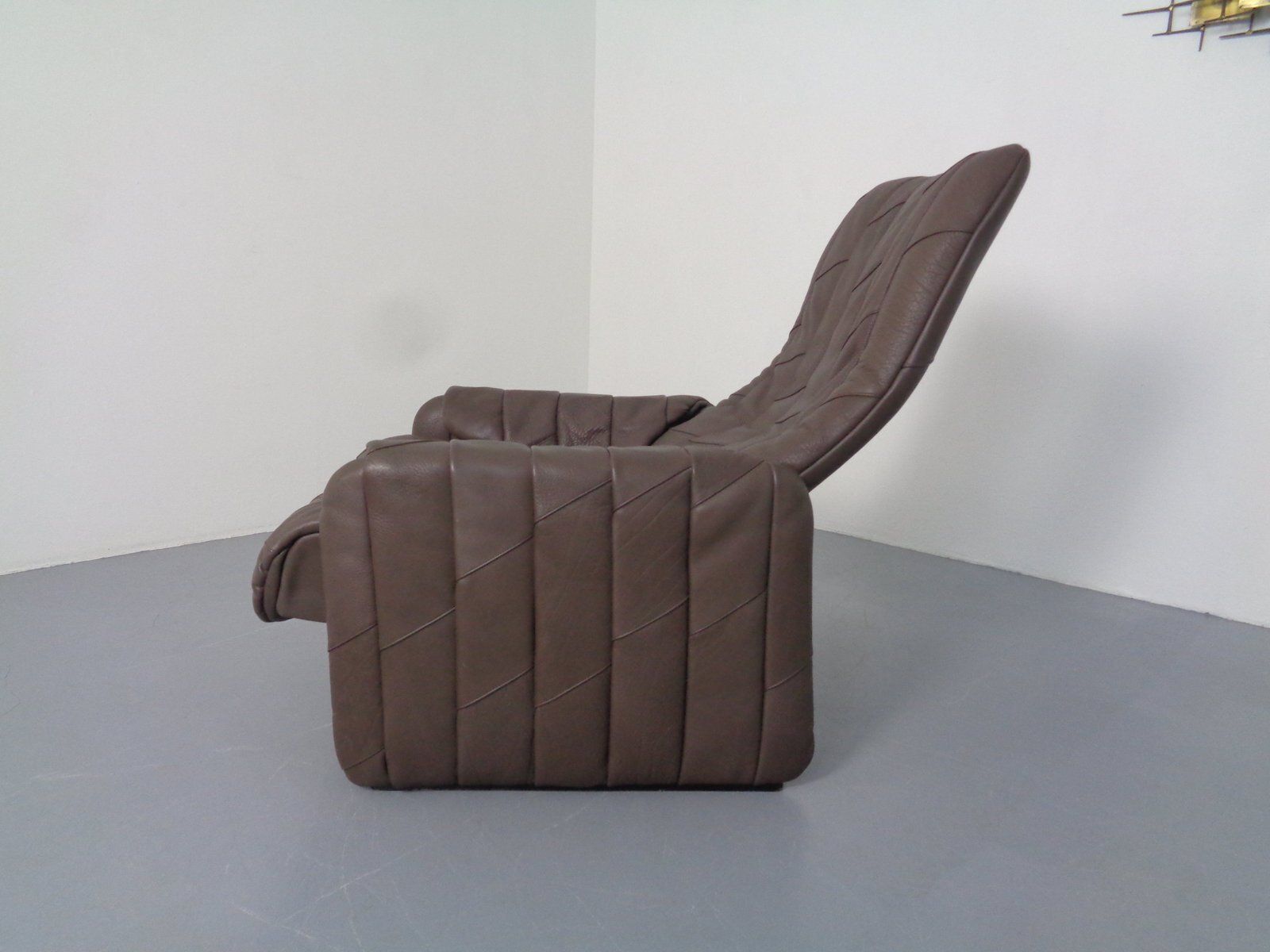 Ds 50 Buffalo Leather Easy Chair From De Sede, Switzerland, 1970s photo Furniture