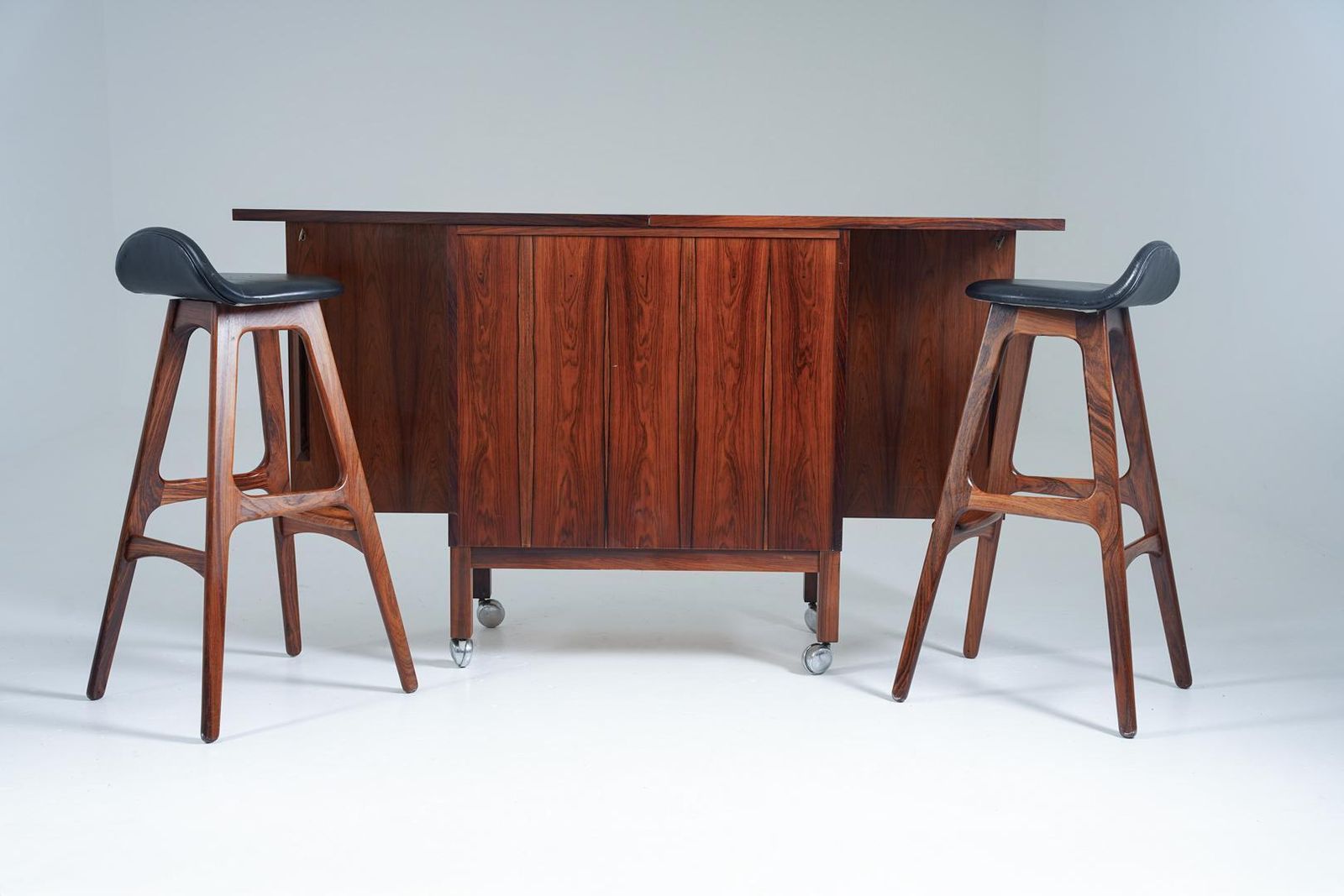 Bar Cabinet By Torbjørn Afdal For Bruksbo, Norway, 1960s photo for sale