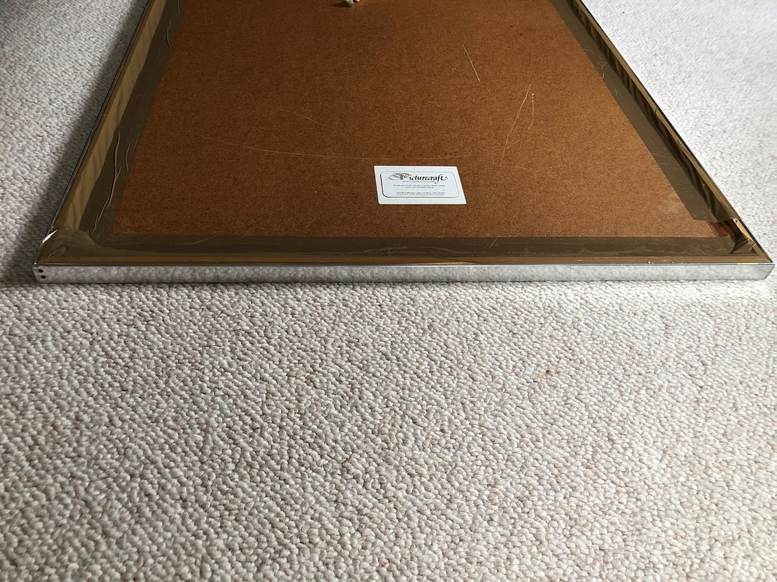 Art "Calla I" Framed Poster From The Long Beach Museum Of Art, California photo