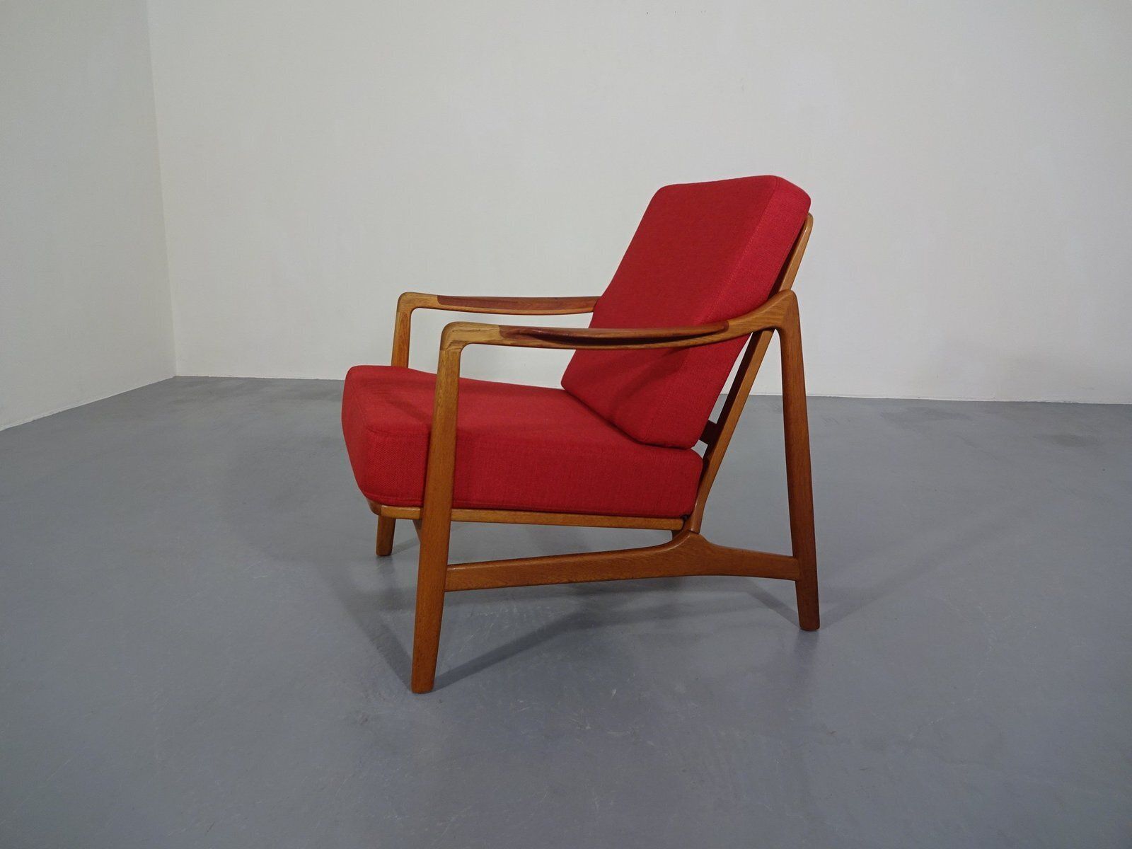 Teak & Oak Model 117 Chair By Tove & Edvard Kindt Larsen For France & Daverkosen, Denmark, 1950s
