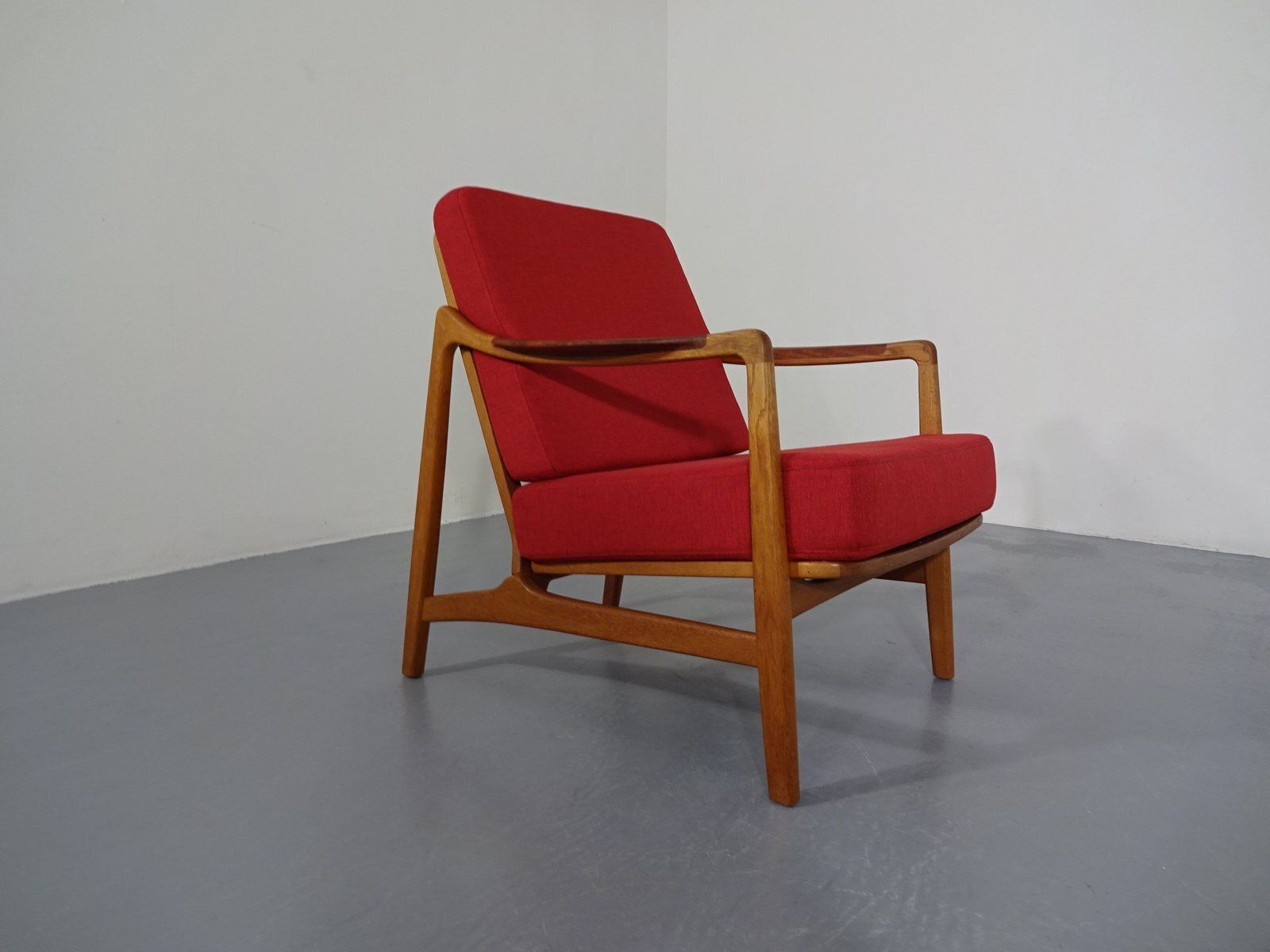 Teak & Oak Model 117 Chair By Tove & Edvard Kindt Larsen For France & Daverkosen, Denmark, 1950s photo furniture
