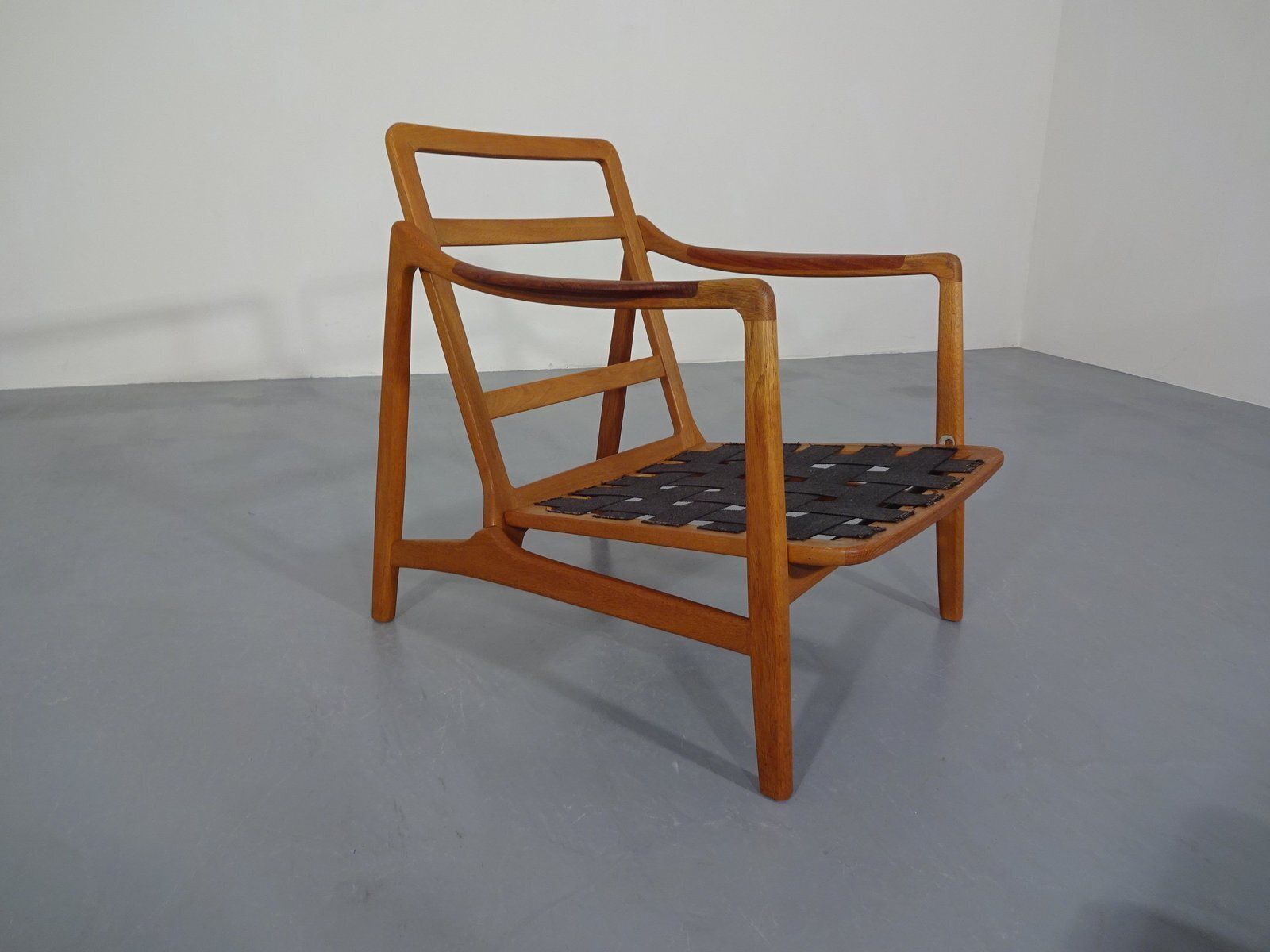 photo vinterior Teak & Oak Model 117 Chair By Tove & Edvard Kindt Larsen For France & Daverkosen, Denmark, 1950s