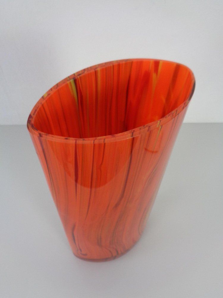 Large Murano Glass Vase, Italy, 1960s photo vinterior
