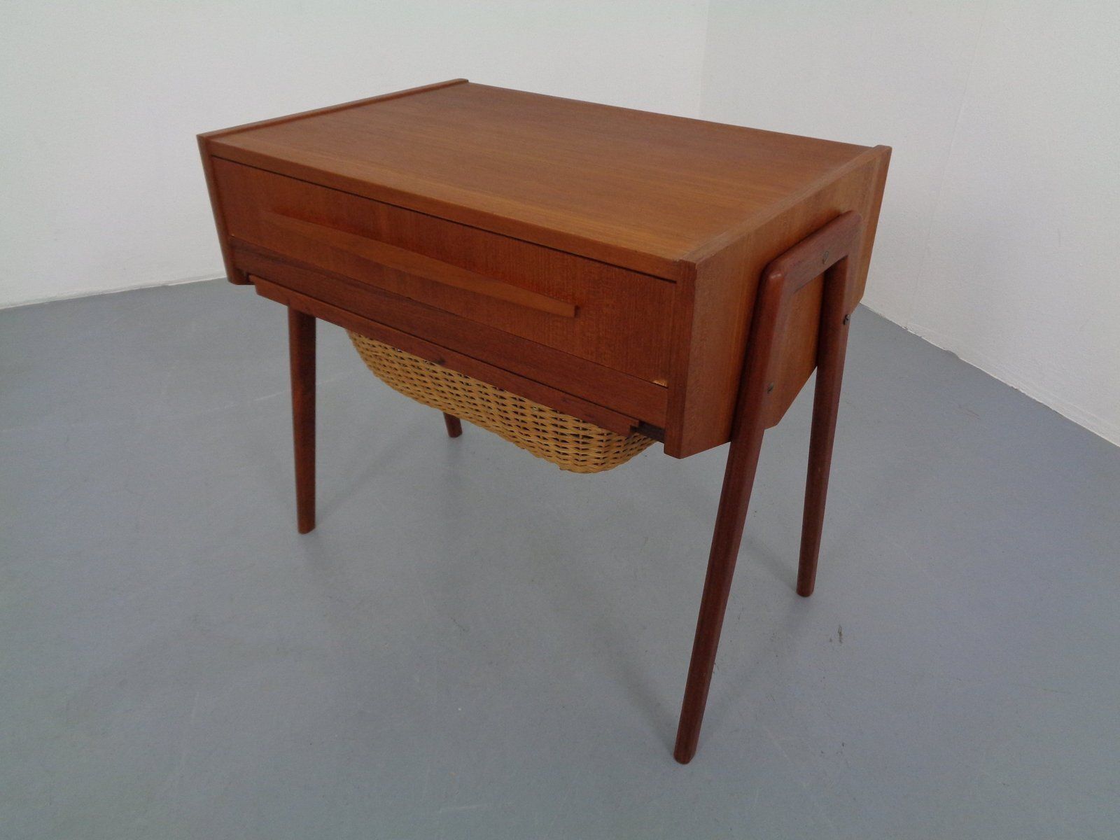 Danish Teak Sewing Box, 1960s photo vinterior