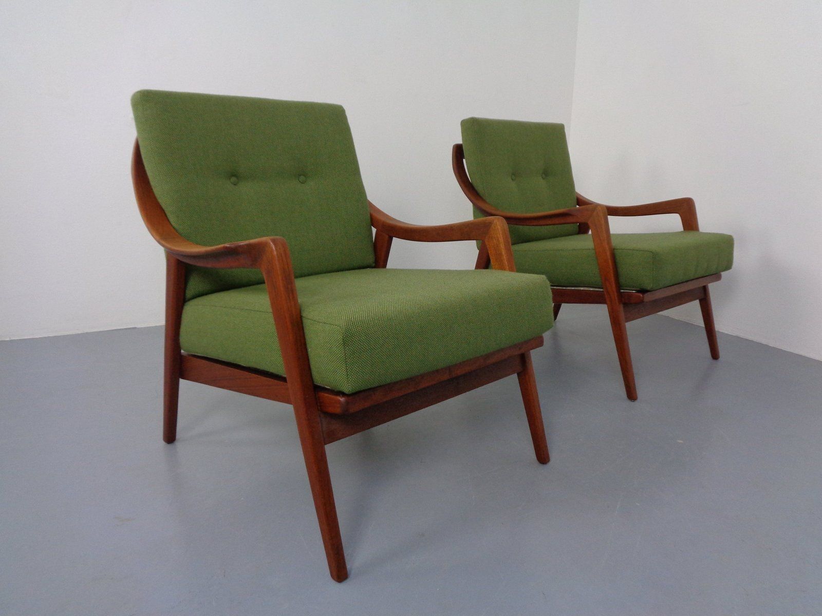 Danish Filigree Teak Armchairs, 1960s, Set Of 2 photo 1736.0