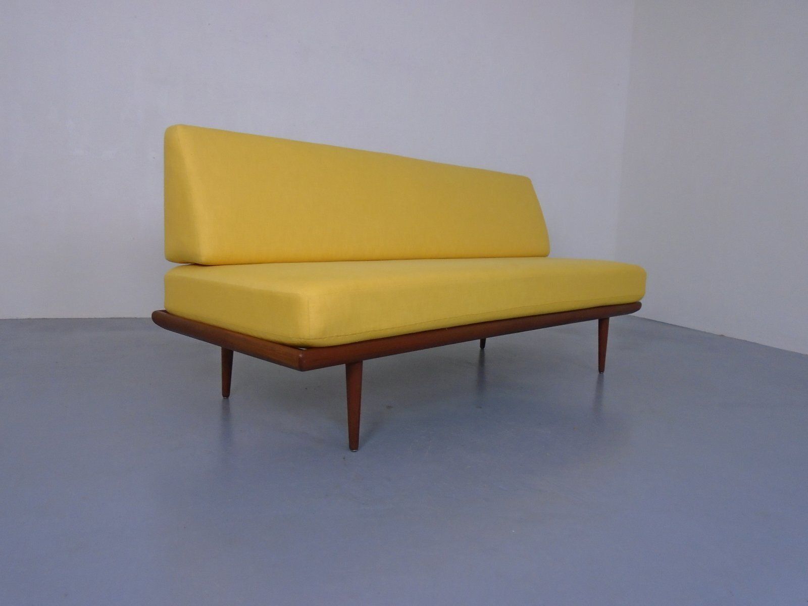 Teak Minerva Sofa By Peter Hvidt & Orla Mølgaard Nielsen For France & Daverkosen, Denmark, 1950s photo furniture