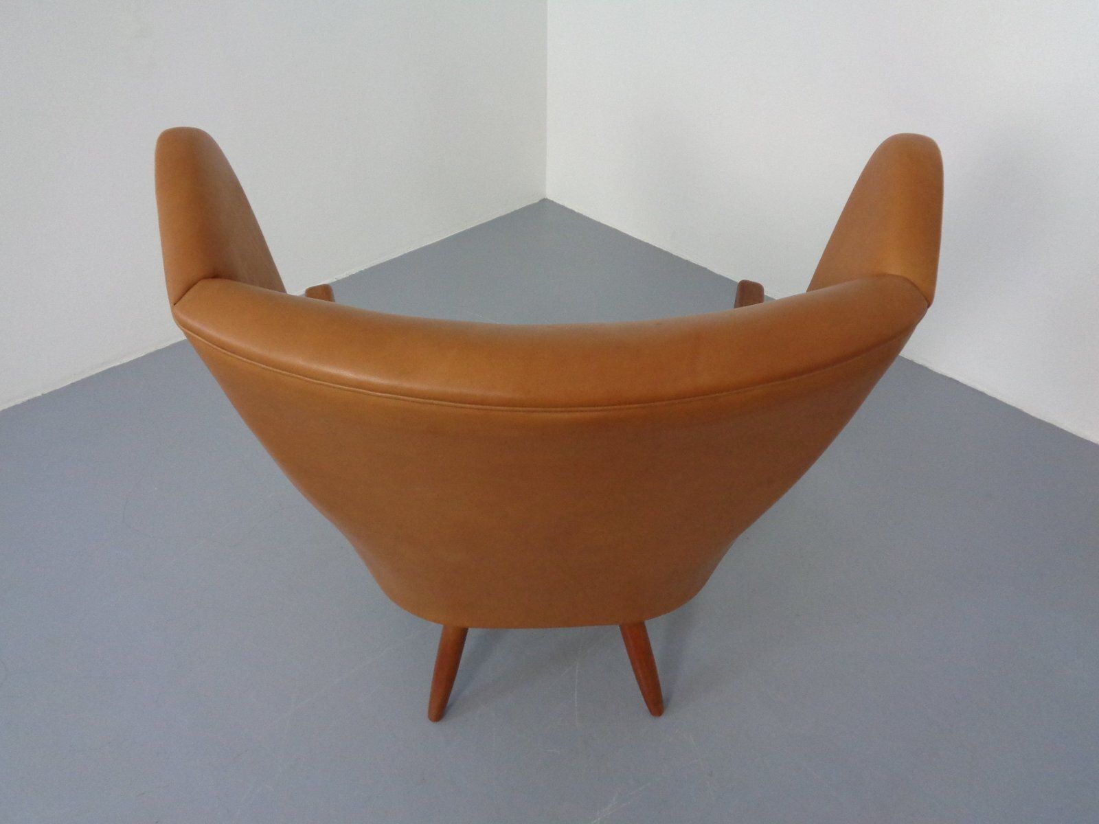 photo buy Teak And Leather Armchair By Svend Skipper For Skippers Møbler, Denmark, 1960s