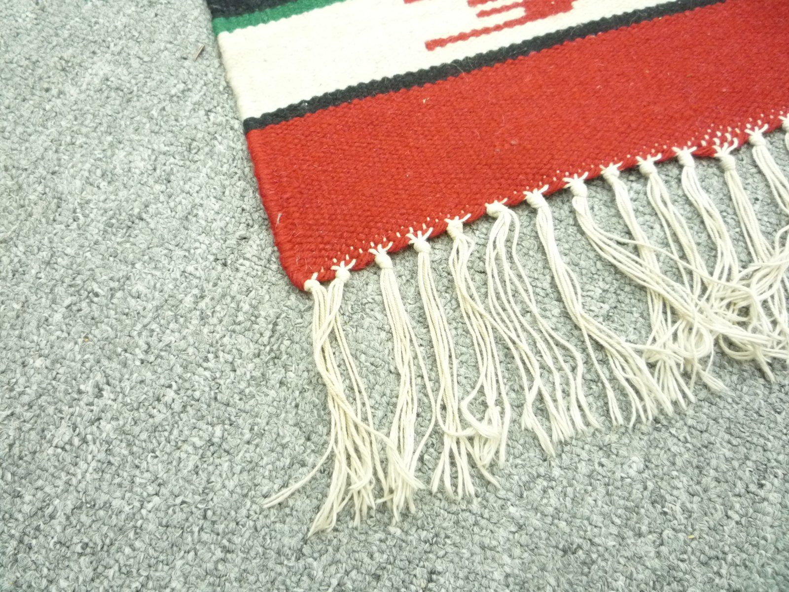 Geometric Kelim Rug, 1960s photo vintage