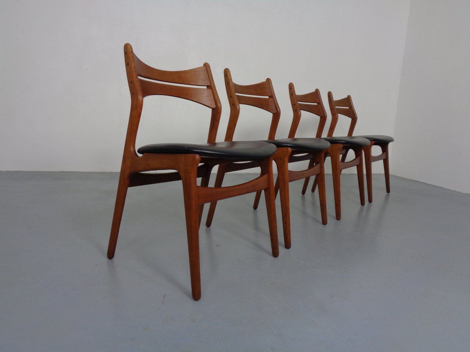 Teak Model 310 Dining Chairs By Erik Buch For Chr. Christensen, Denmark, 1960s, Set Of 4 photo buy