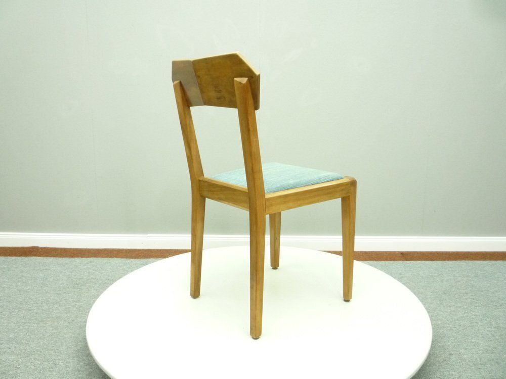 Anthroposophical Walnut Chair By Siegfried Pütz, 1930s photo for sale
