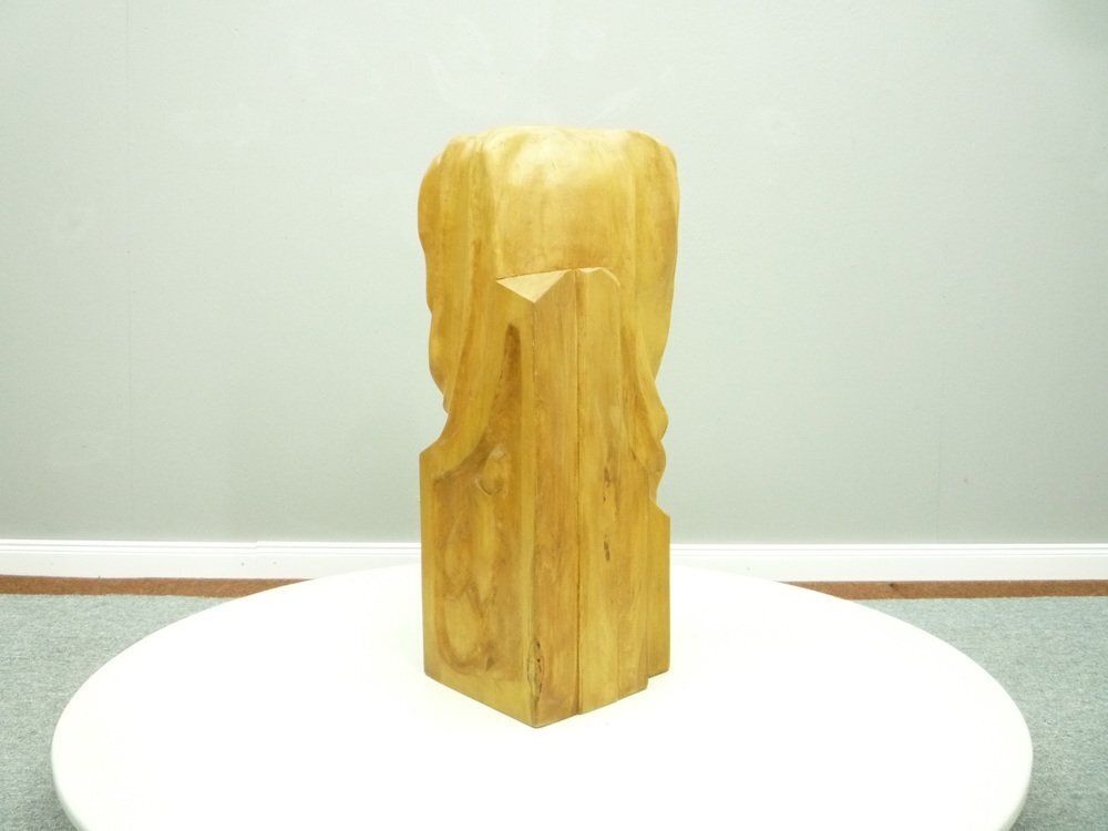 Anthroposophical Basswood Sculpture In The Dornach Style, 1940s photo for sale