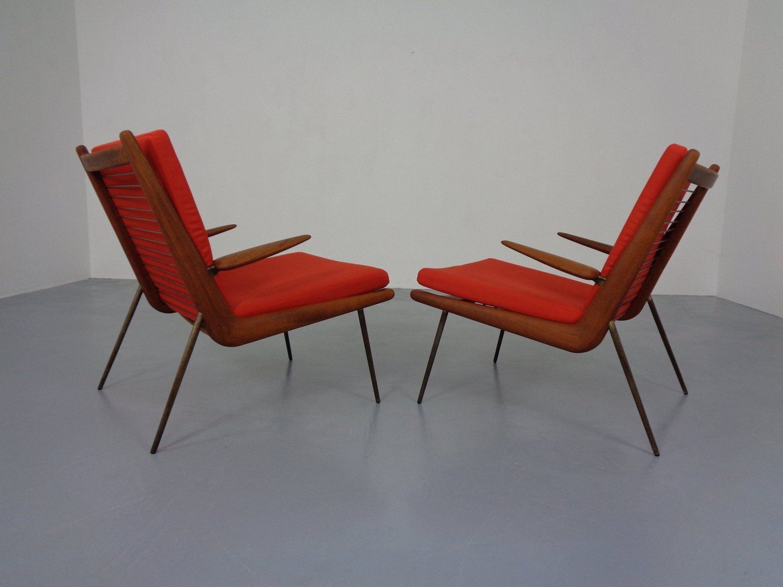 Furniture Boomerang Lounge Chair By Peter Hvidt & Orla Mølgaard Nielsen For France & Daverkosen, Denmark, 1950s photo
