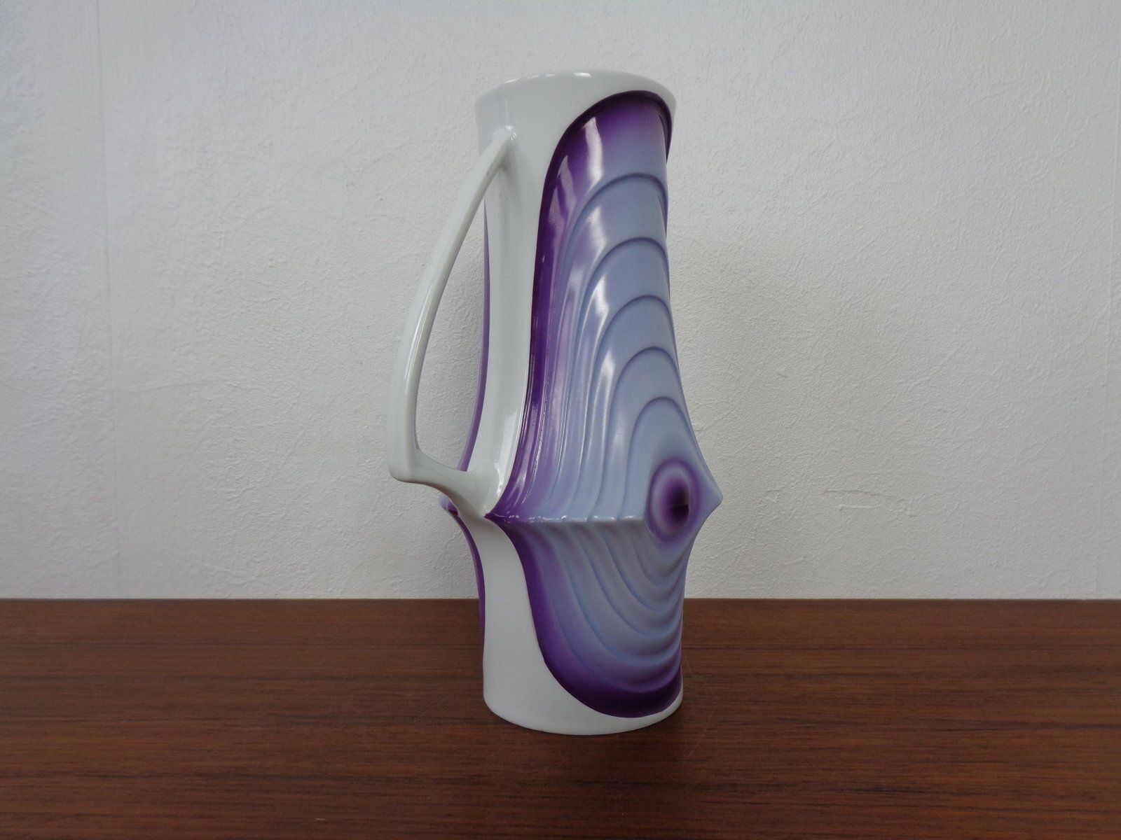 Mid Century Pop Art Purple Vase From Royal Kpm, Germany, 1960s photo 217.0