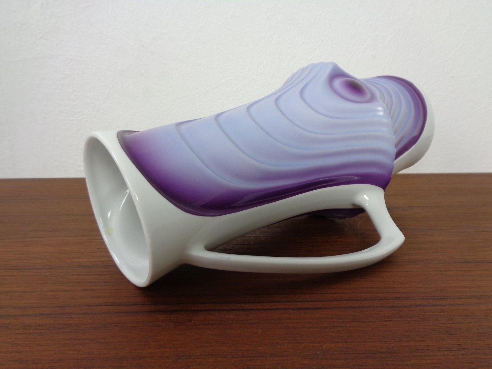 photo vinterior Mid Century Pop Art Purple Vase From Royal Kpm, Germany, 1960s