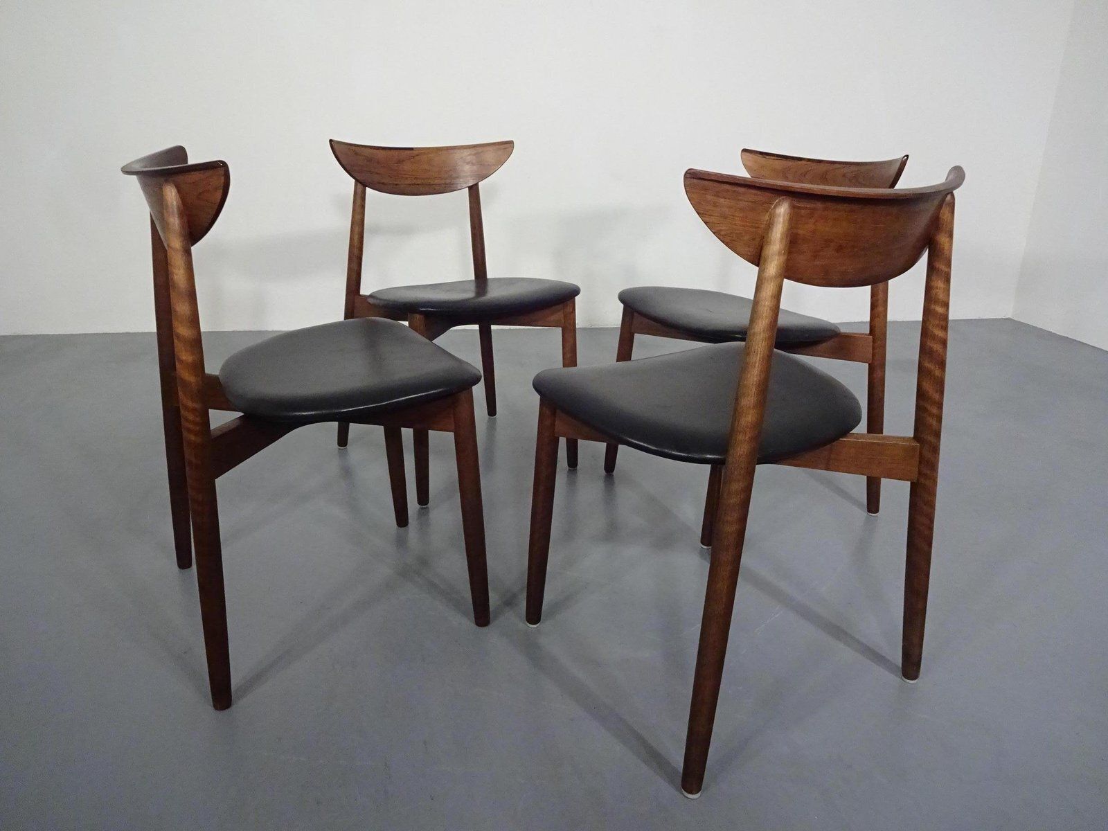 Rosewood Dining Chairs By Harry østergaard For Randers Møbelfabrik, Denmark, 1960s, Set Of 4 photo 3296.0