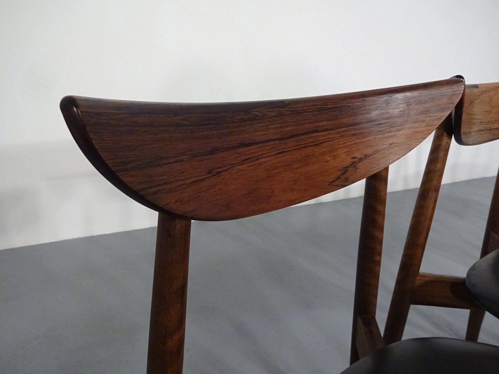 Furniture Rosewood Dining Chairs By Harry østergaard For Randers Møbelfabrik, Denmark, 1960s, Set Of 4 photo