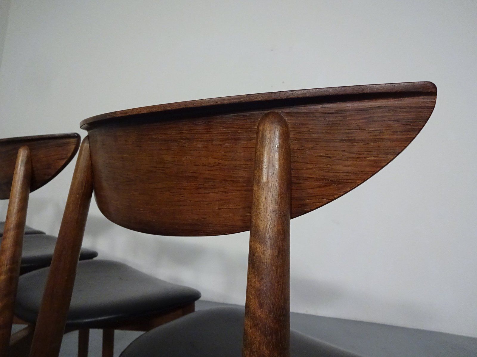 3296.0 Rosewood Dining Chairs By Harry østergaard For Randers Møbelfabrik, Denmark, 1960s, Set Of 4 photo