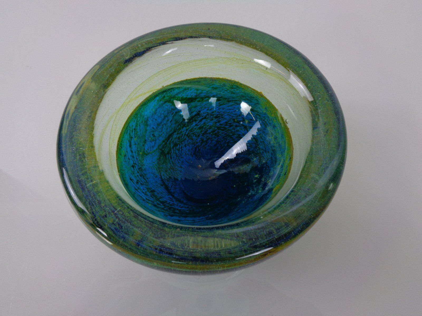 Maltese Glass Ashtray From Mdina, 1960s photo buy
