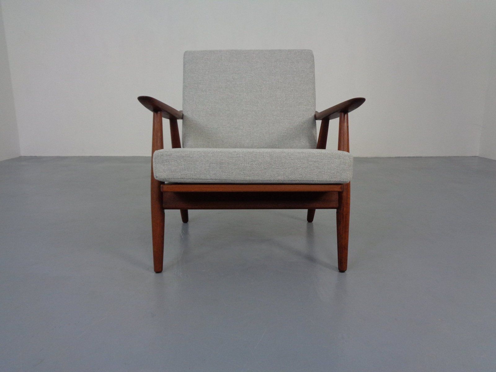 Teak Ge 270 Armchair By Hans J. Wegner For Getama, 1950s photo furniture