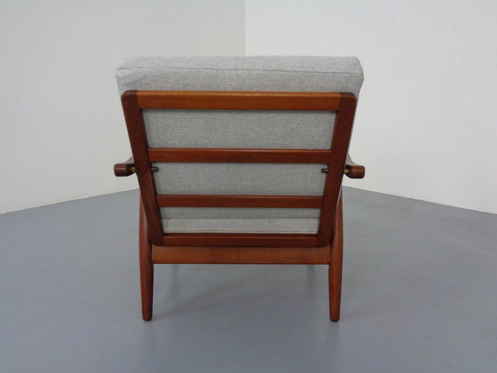 Furniture Teak Ge 270 Armchair By Hans J. Wegner For Getama, 1950s photo