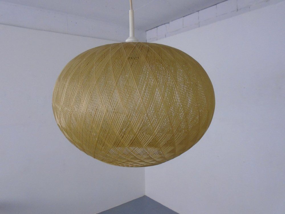 763.0 Spun Fiberglass Pendant Lamp, Germany, 1960s photo
