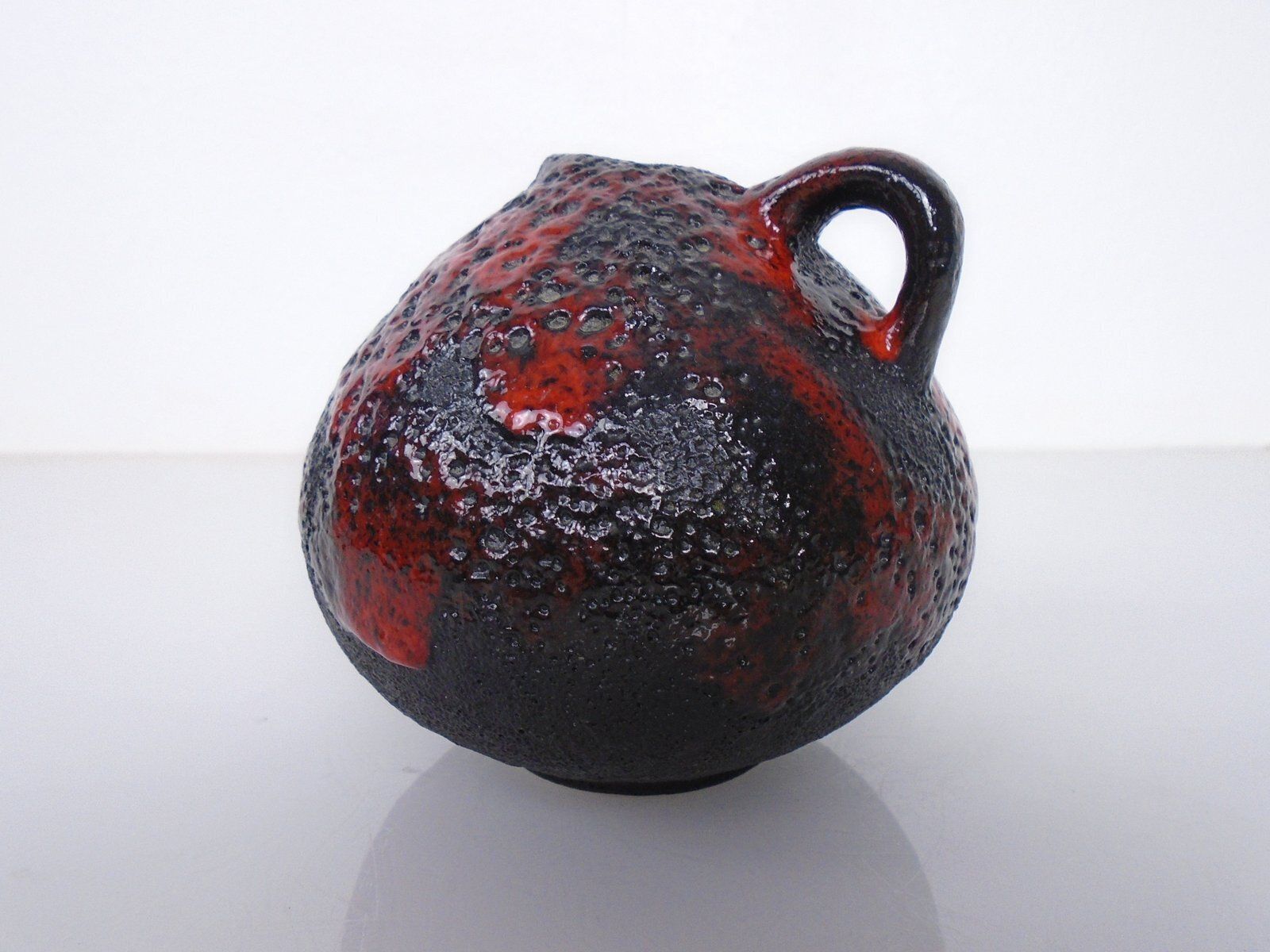 Lava Ceramic Vase By Otto Gerharz For Otto Keramik, Germany, 1970s