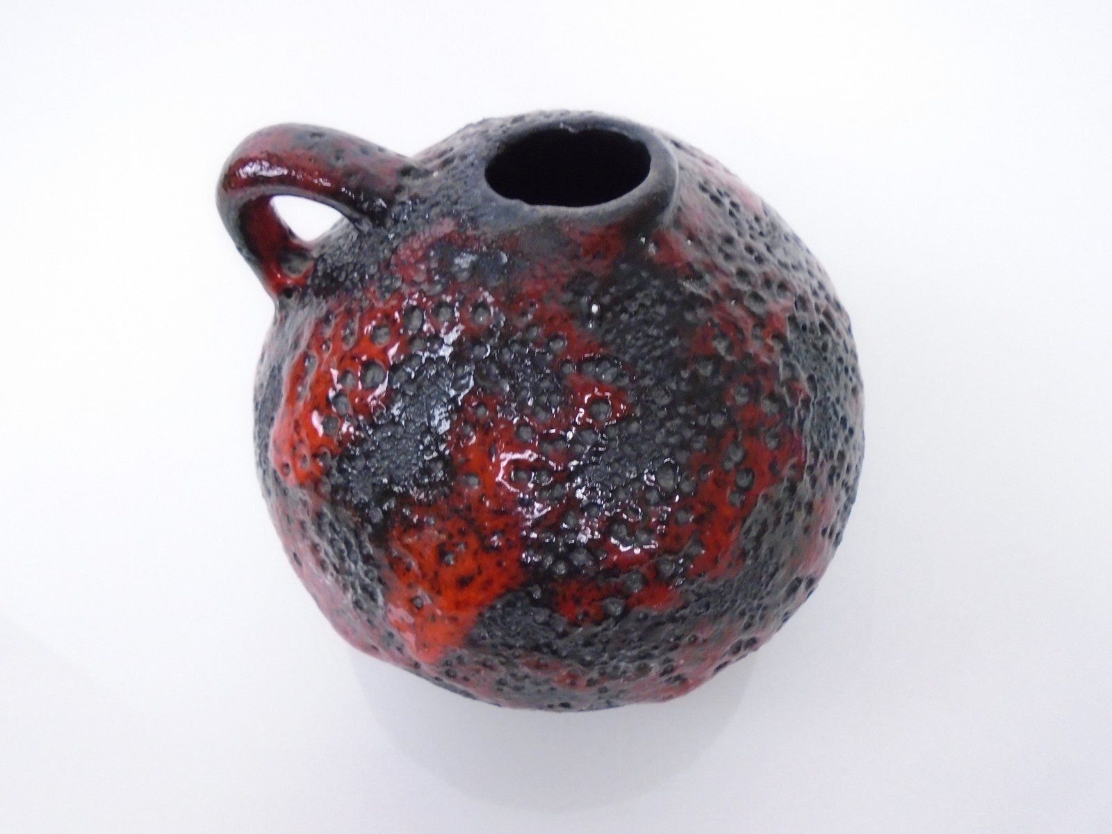 Lava Ceramic Vase By Otto Gerharz For Otto Keramik, Germany, 1970s photo Home Decor