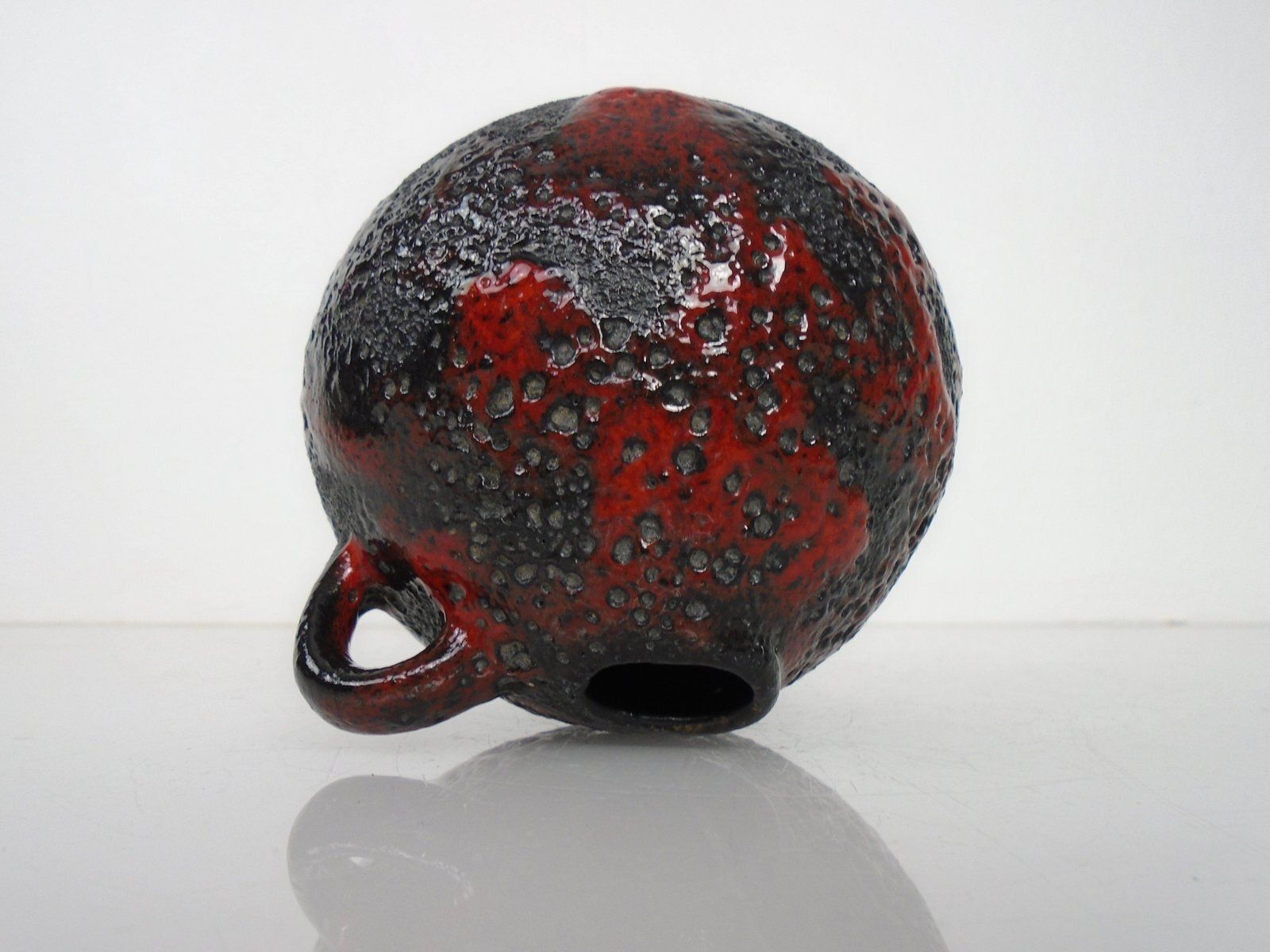 Home Decor Lava Ceramic Vase By Otto Gerharz For Otto Keramik, Germany, 1970s photo