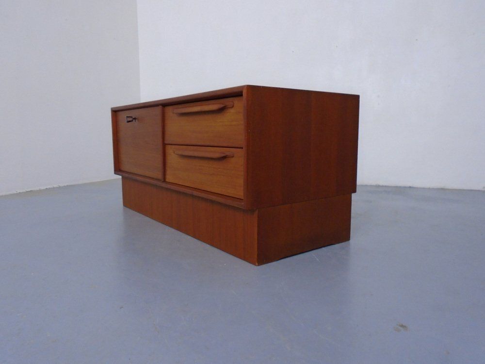 Rt 200 Teak Lowboard By Heinrich Riestenpatt For Rt Möbel, Germany, 1960s photo furniture