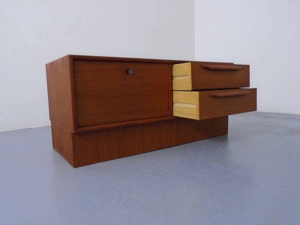 Rt 200 Teak Lowboard By Heinrich Riestenpatt For Rt Möbel, Germany, 1960s photo 512.0