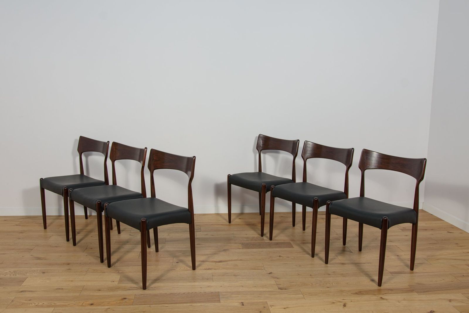 Mid Century Rosewood Dining Chairs From Bernhard Pedersen & Son, 1960s, Set Of 6 photo vinterior