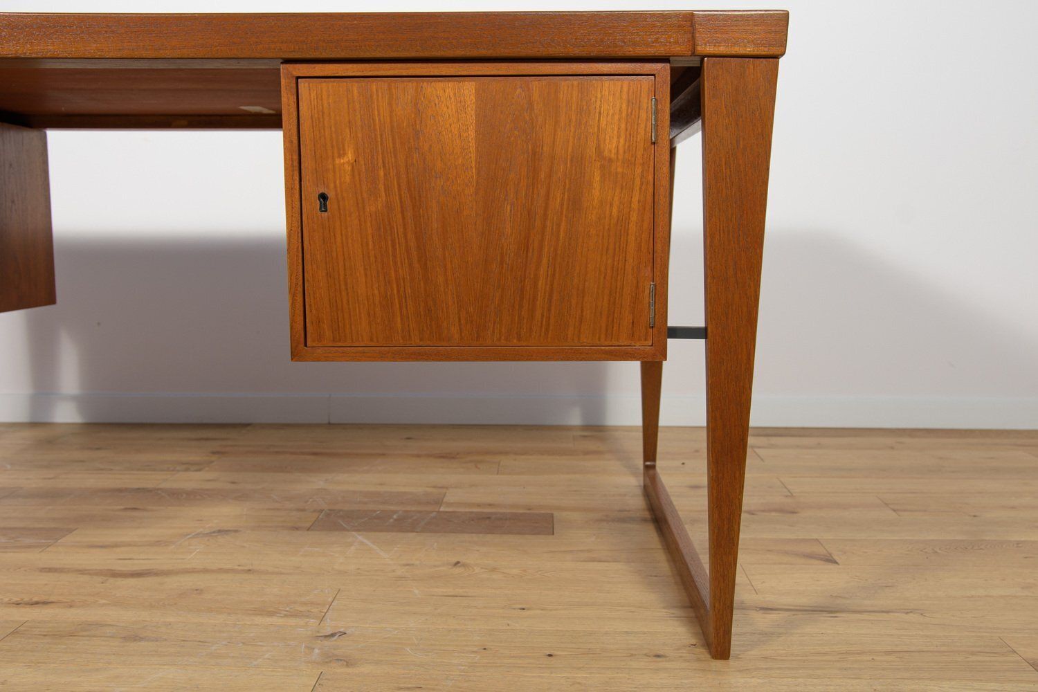 Model 70 Desk In Teak By Kai Kristiansen For Feldballes Møbelfabrik, 1960s photo buy