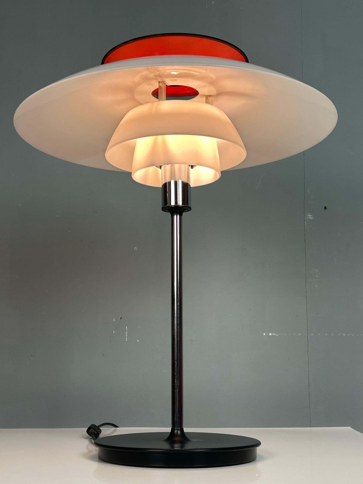 Ph 80 Table Lamp For Poul Henningsen By Louis Poulsen, 1970 photo for sale