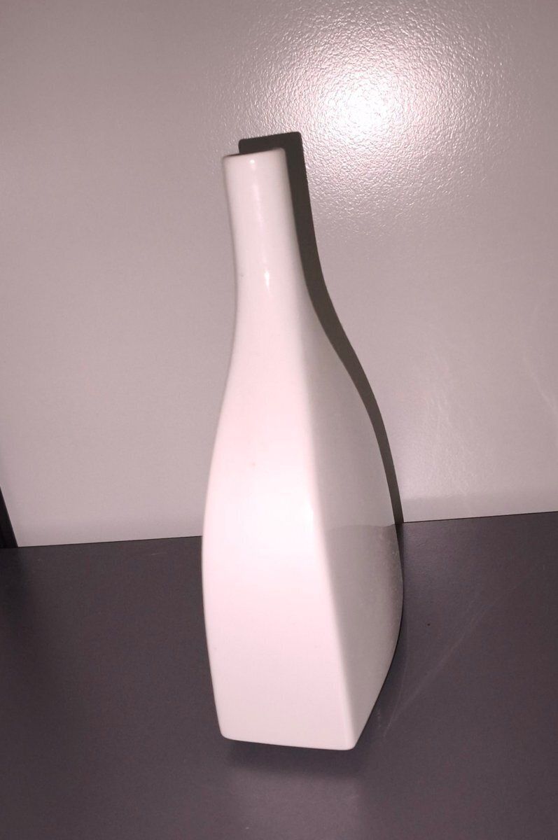 White Porcelain Vase By Trude Petri For Kpm Berlin, 1950s photo furniture