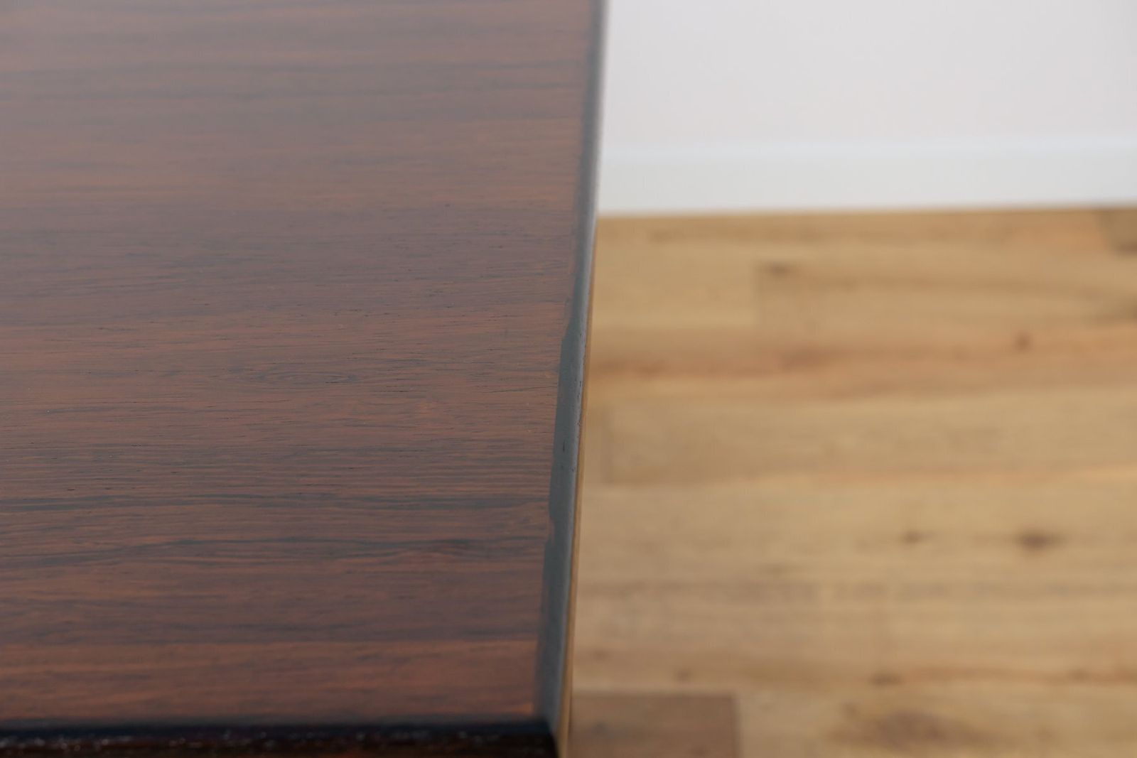 Mid Century Freestanding Rosewood Desk By Kai Kristiansen For Feldballes Møbelfabrik, 1960s photo vintage