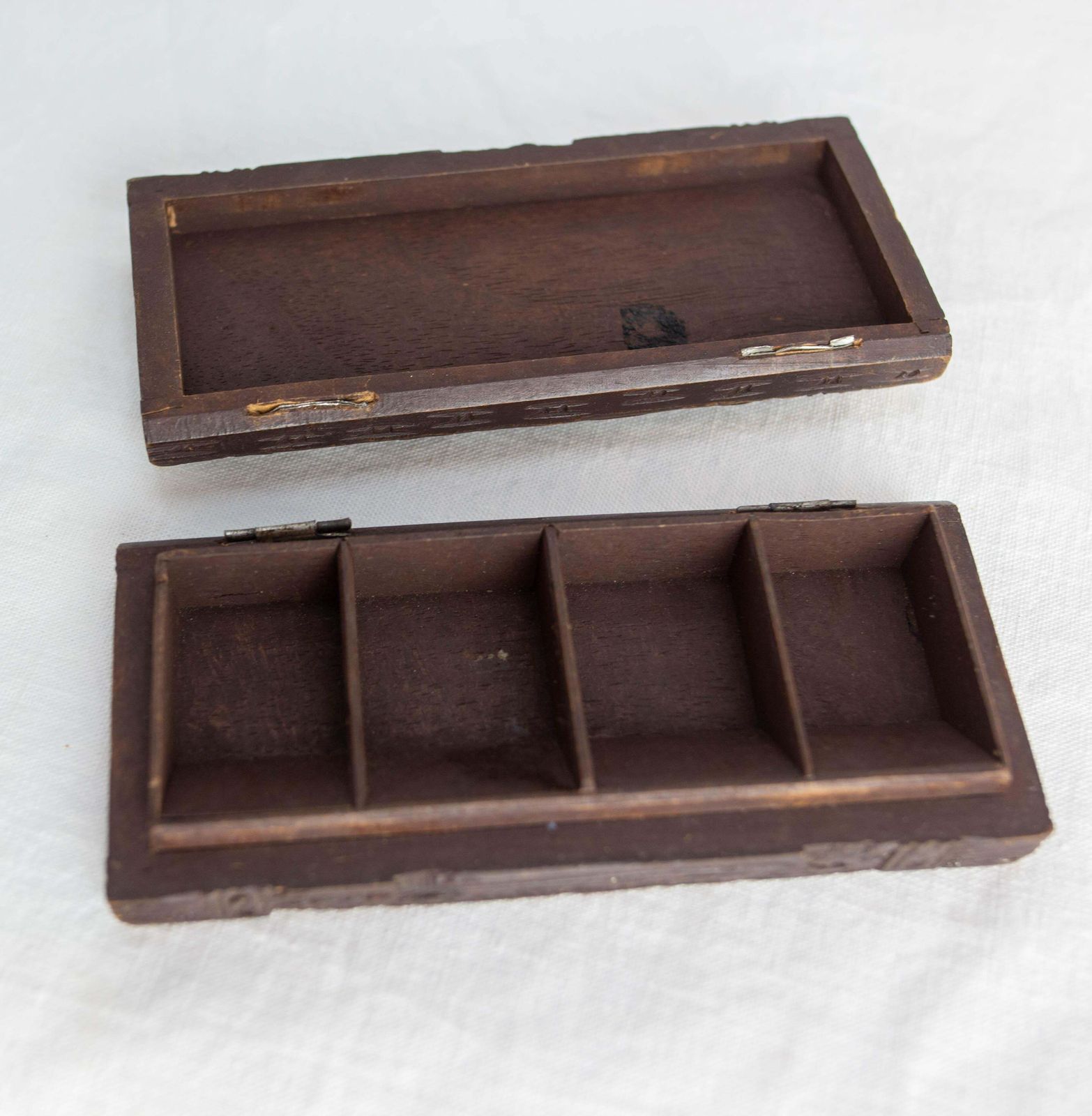 Set Of Four Small Boxes From A Collection, French & Chinese Before 1950 photo vinterior