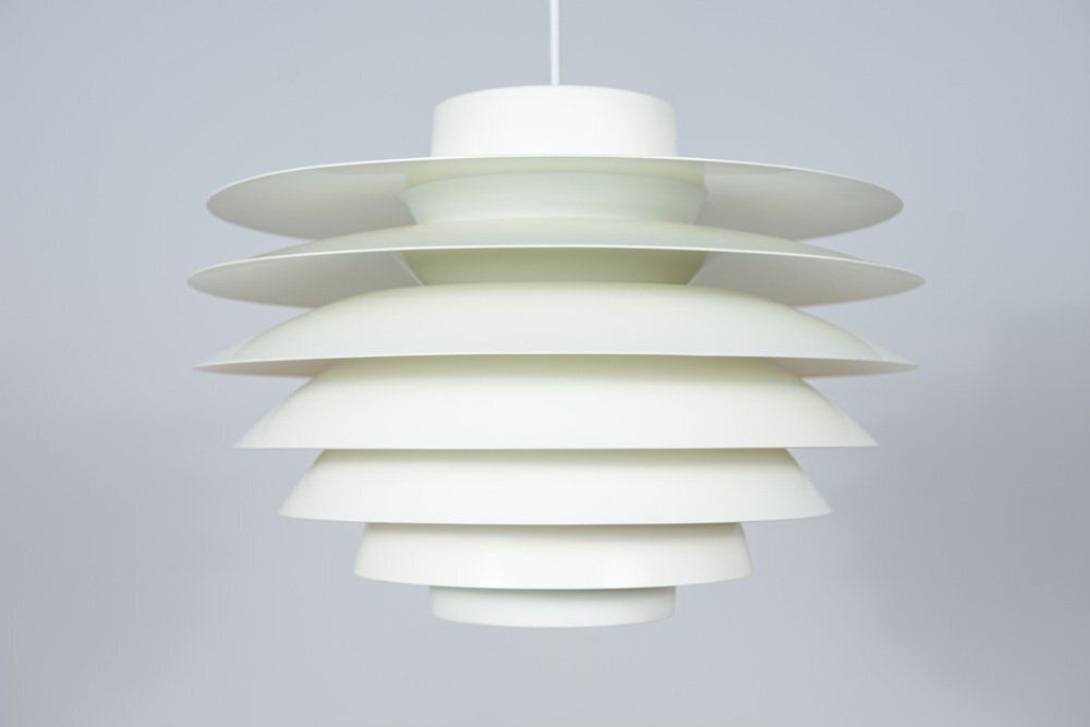 Mid Century Danish Verona Pendant Lamp By Svend Middelboe For Fog & Menup, 1970s