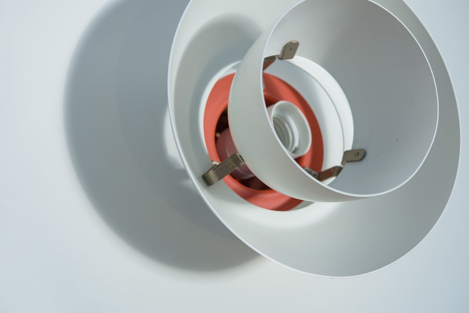 photo vintage Mid Century Ph4 Pendant Lamp By Poul Henningsen For Louis Poulsen, Denmark, 1960s