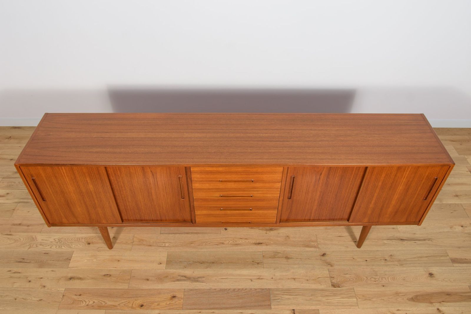 Mid Century Teak Sideboard By Nils Jonsson For Hugo Troeds, Sweden, 1960s photo vinterior