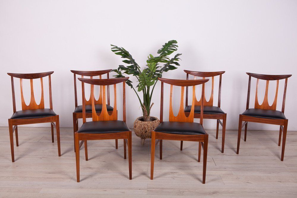 Brasilia Dining Chairs From G Plan, 1960s, Set Of 6 photo Furniture