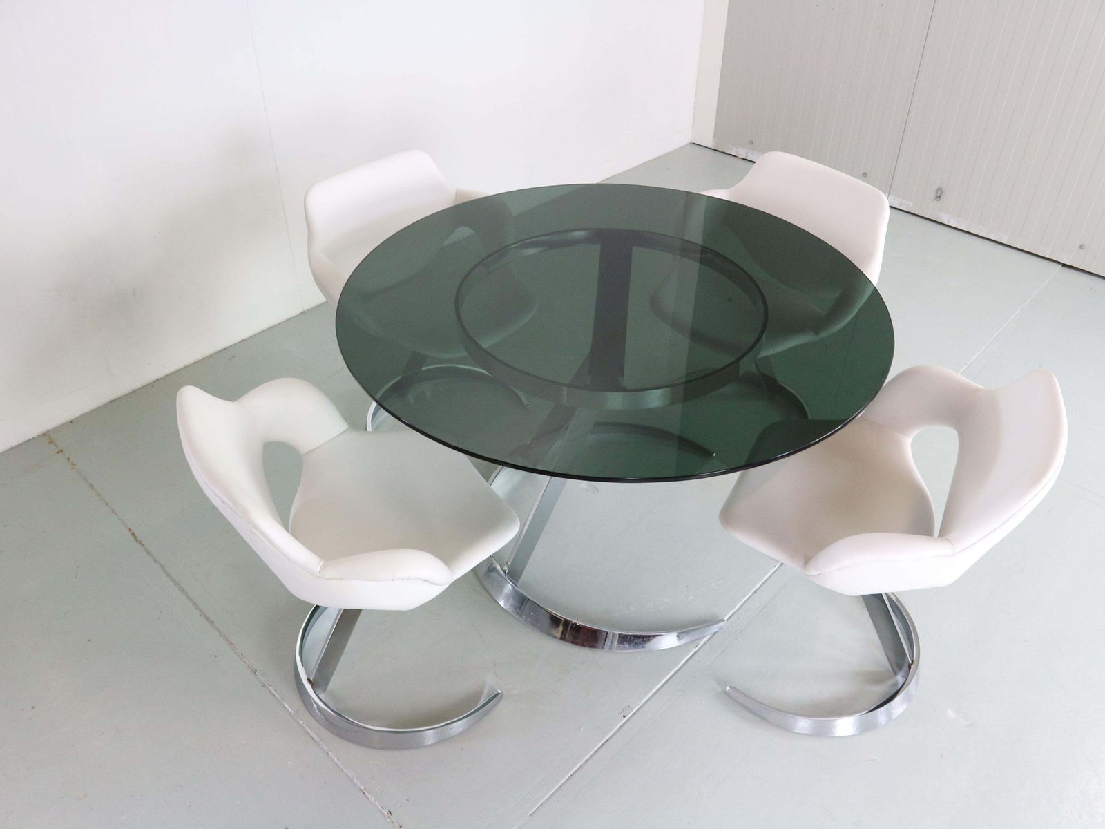 Space Age Original Dining Room Set, 1970s, France photo furniture