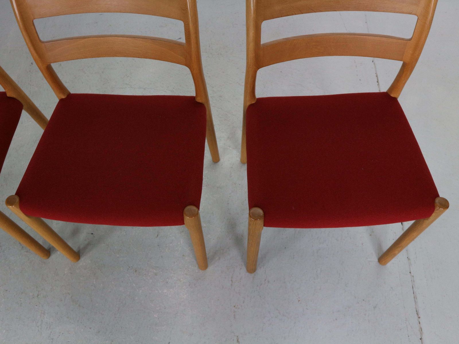 1691.0 Niels Otto Moller Set Of 4 Dining Chairs Model 84 For Højbjerg, Denmark 1970s photo