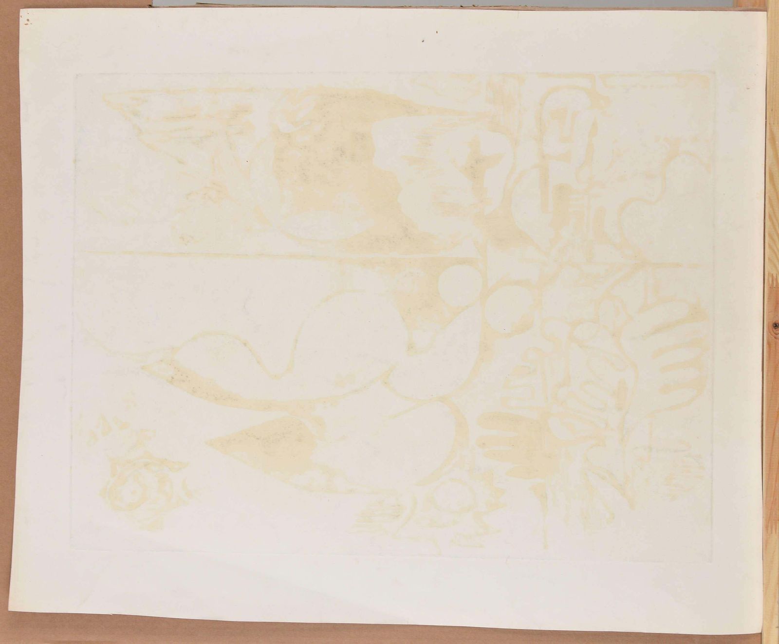 Malda Muizuleby The Sea. 1975. Paper, Etching, 49x64.5 Cm1975 photo vintage