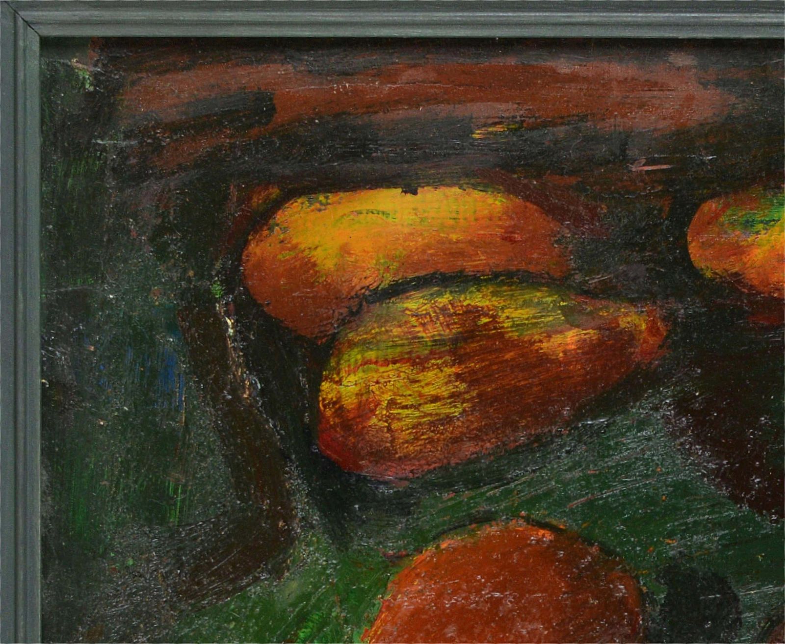Aleksandr Rodin (1922 2001)still Life With Pears. Late 21st Century. Oil On Cardboard, 39x50 Cm photo for sale