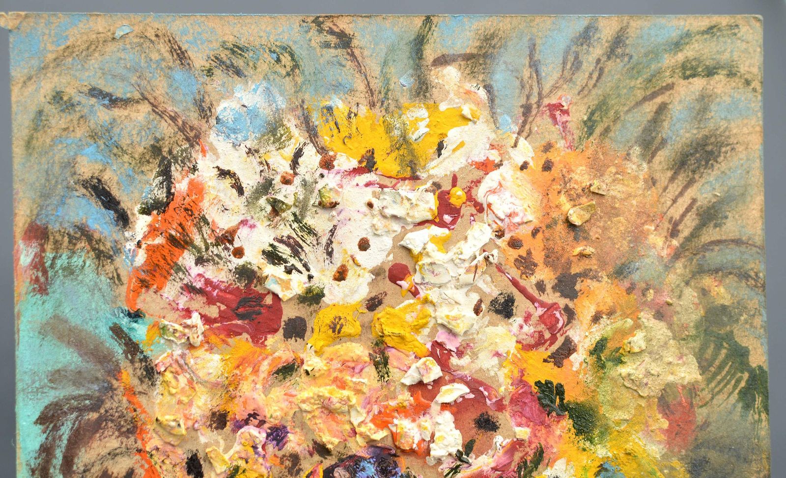 Uldis Krauzeevening Glow, Oil/Cardboard, 30x21 Cm, 20202020 photo for sale
