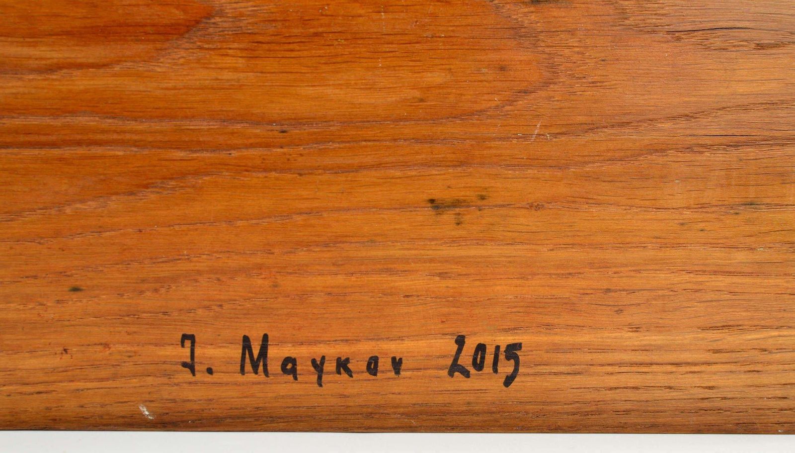 Igor Maikovlilacs. 2015. Wood/Oak, Oil. 32x25x3 Cm2015 photo for sale