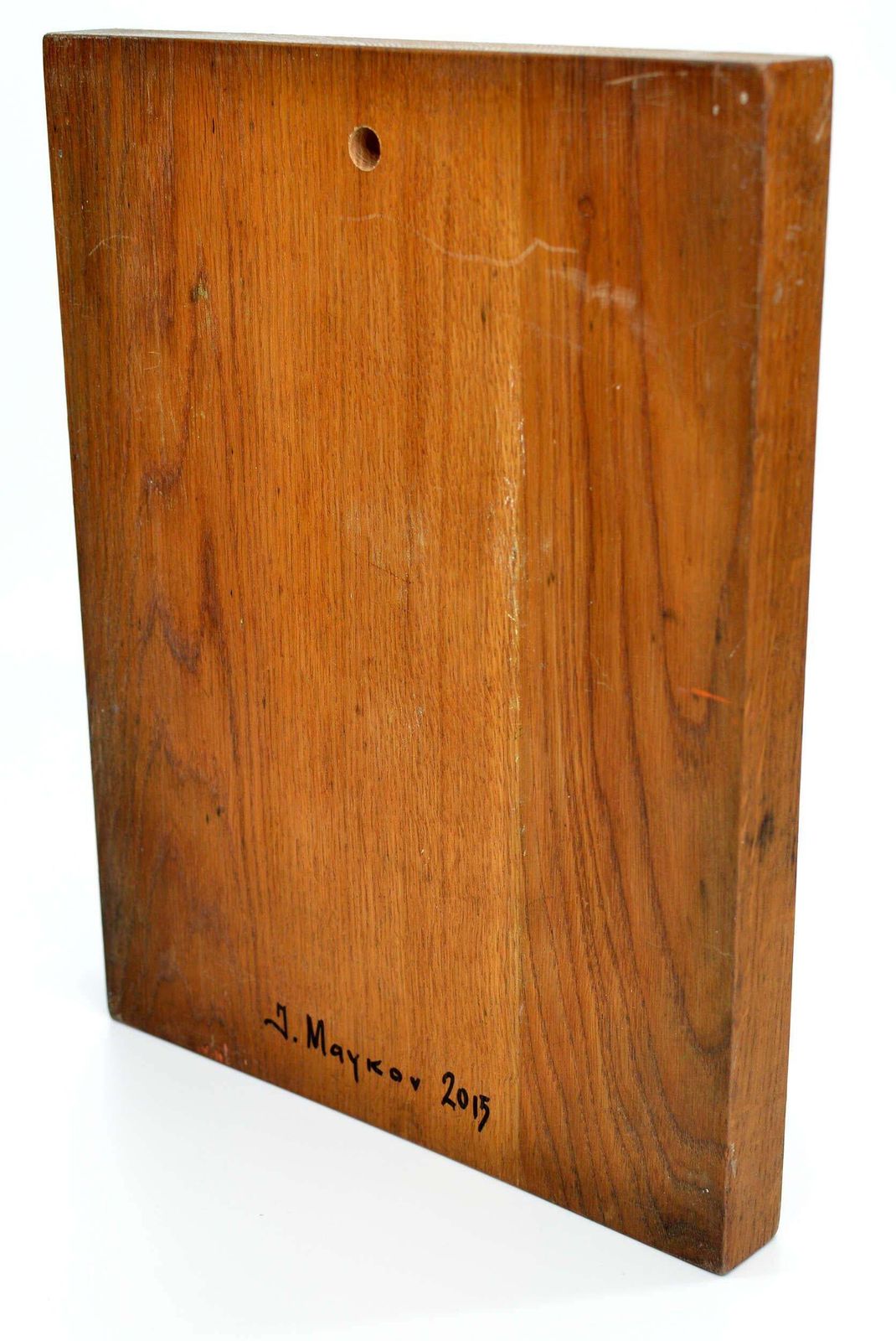 Igor Maikoviris. 2015. Wood/Oak, Oil. 32x25x3 Cm2015 photo buy