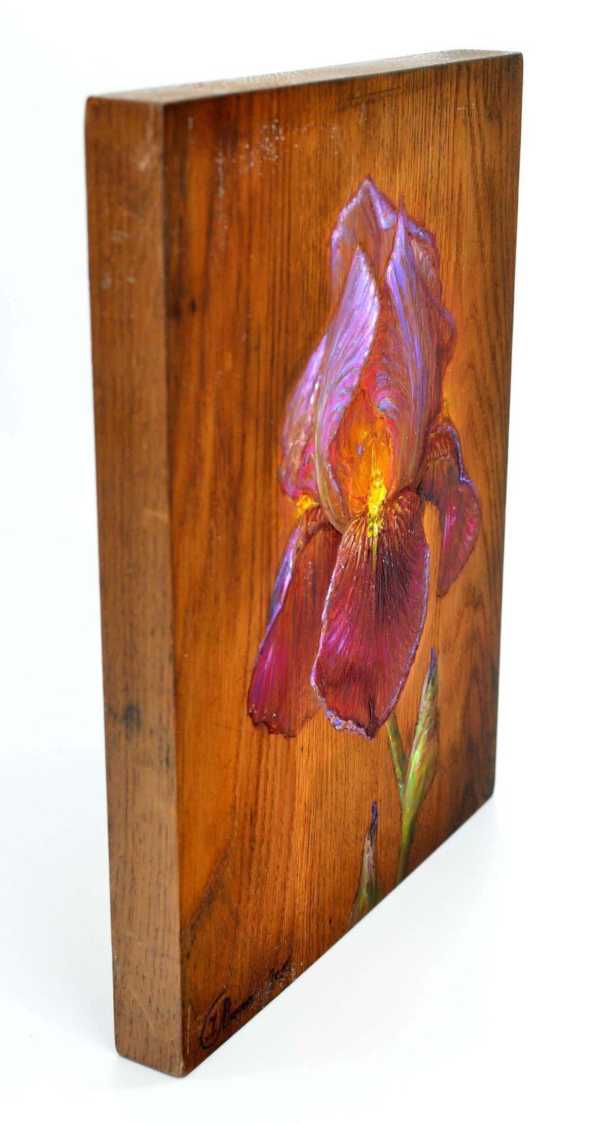 photo furniture Igor Maikoviris. 2015. Wood/Oak, Oil. 32x25x3 Cm2015