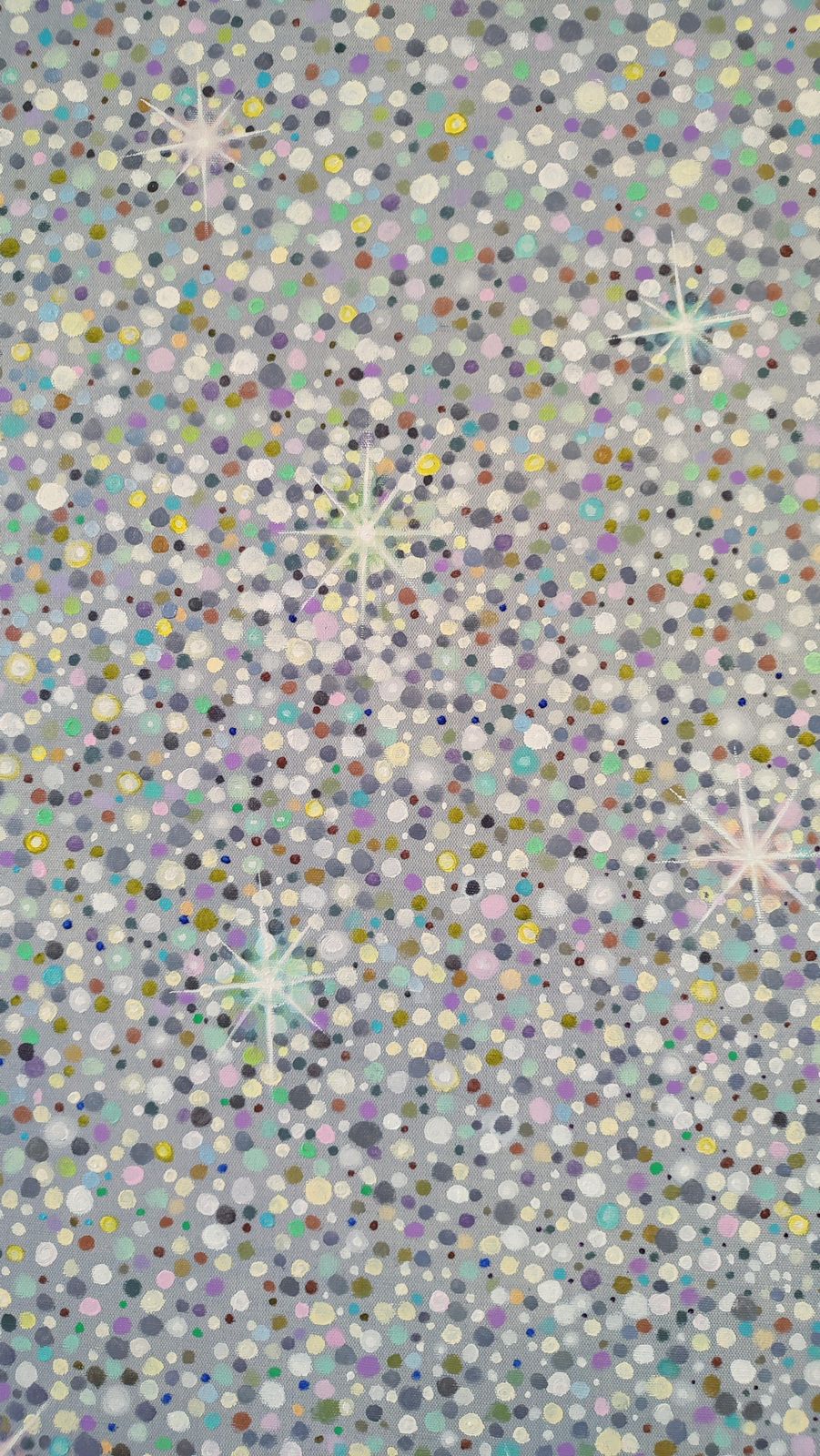 Alyona Prokofjevasoul Shining 2025 Oil On Canvas 120x120 Cm2025 photo Art